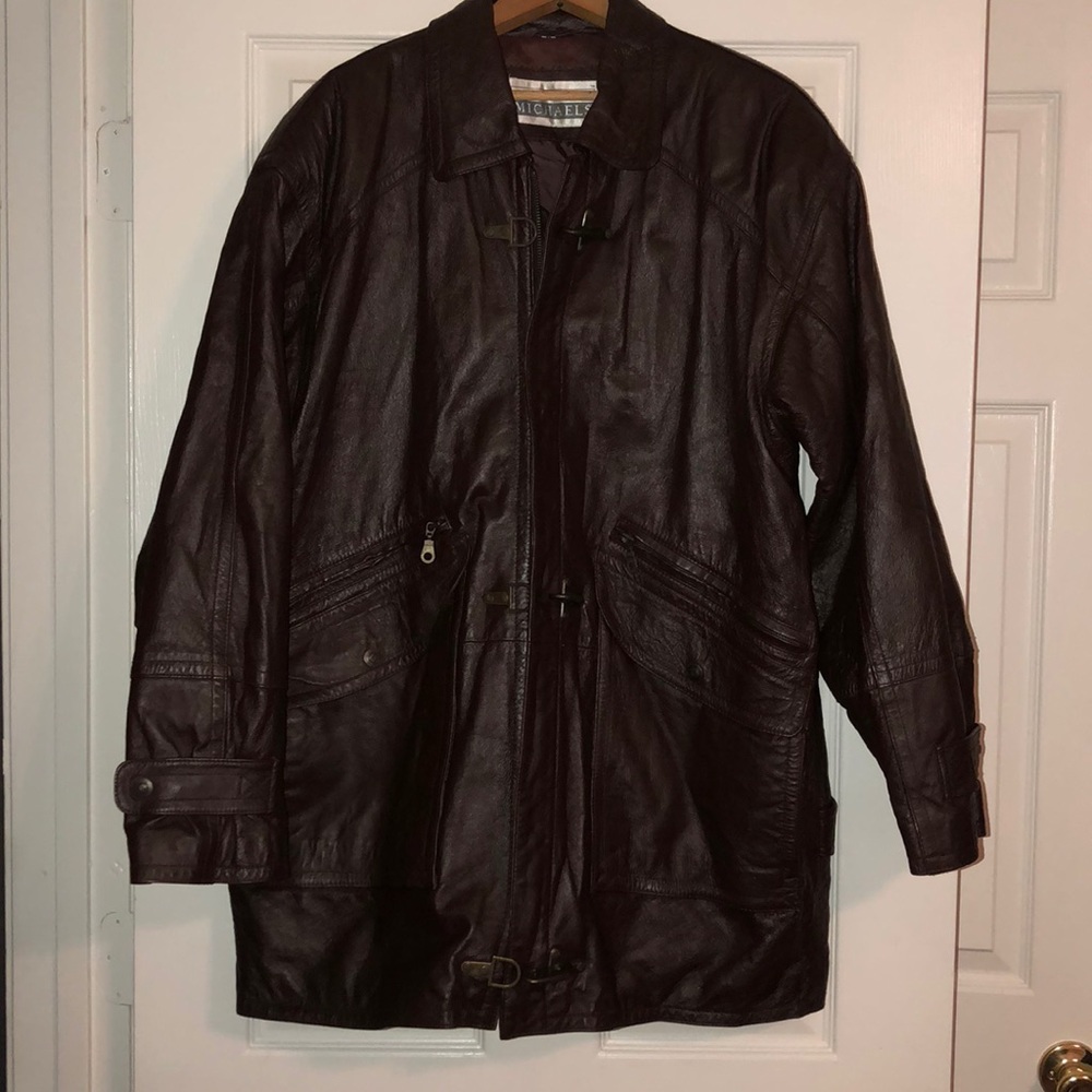 Alan Michaels Vintage Leather Jacket  Medium